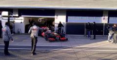 Testy w Jerez, dzie 1: Poranek dla Grosjeana, problemy Rosberga i Buttona