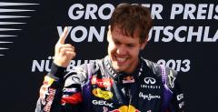 Vettel cisn na kadym okreniu