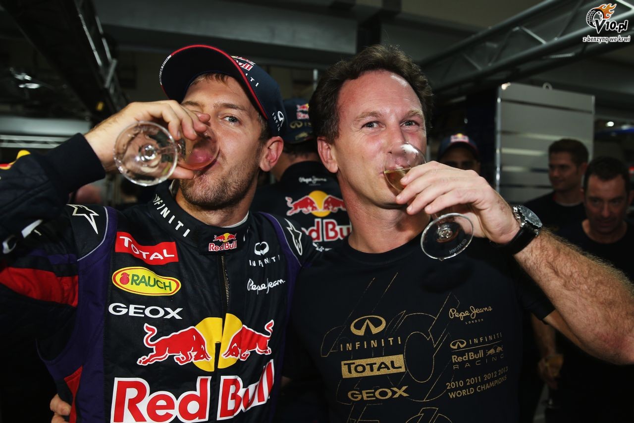 Zdjcie dnia: Red Bull opija czwarte z rzdu podwjne mistrzostwo