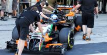 Nowy bolid Force India opuci pierwsze testy