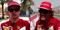 Raikkonen i Alonso - podwjny wywiad z pytaniami jednokrotnego wyboru