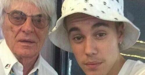 Zdjęcie dnia: Ecclestone w Monako z Justinem Bieberem