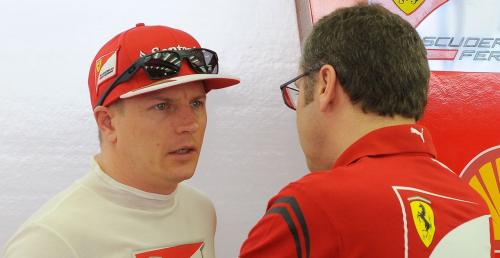 Zdjcie zagadka: Raikkonen w rozmowie z szefem Ferrari