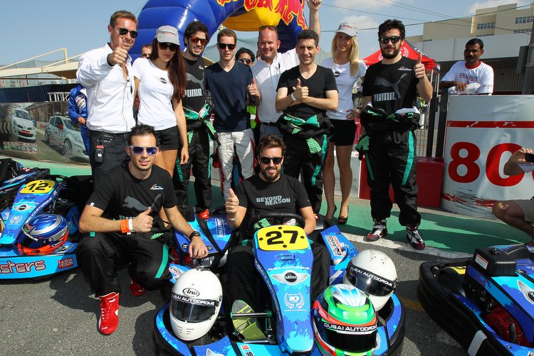 Alonso wystartowa w 24-godzinnym wycigu kartingowym