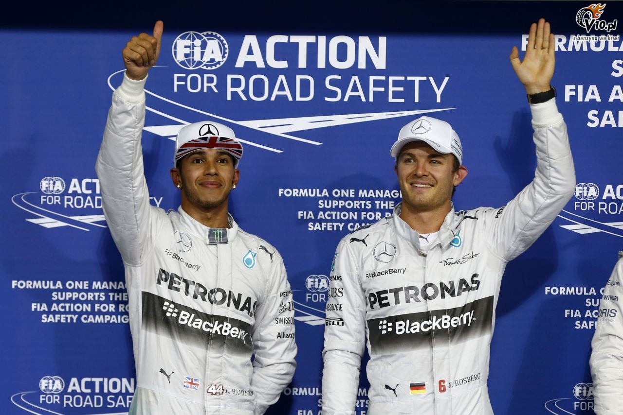 Rosberg liczy na bd Hamiltona