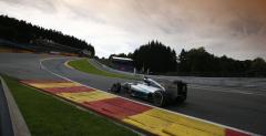 GP Belgii - 2. trening: Hamilton uciek Rosbergowi, Vettel nie jedzi, Maldonado si rozbi