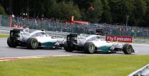 Mercedes dzi siada do rozmowy z Rosbergiem i Hamiltonem
