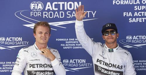 Rosberg dotknity kolejn porak z Hamiltonem