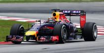 GP Malezji 2014 - ustawienie na starcie wycigu