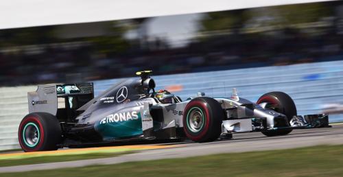 GP Niemiec - 3. trening: Rosberg odjeda Hamiltonowi