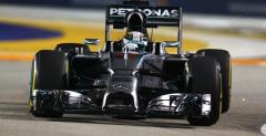 GP Singapuru - kwalifikacje: Hamilton pokona Rosberga o siedem tysicznych