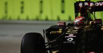 GP Singapuru - 2. trening: Hamilton najszybszy, Rosbergowi przeszkodzi wypadek Maldonado