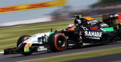 Force India zawodzi na Silverstone