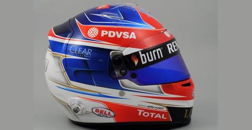 Kask Grosjeana na sezon 2014