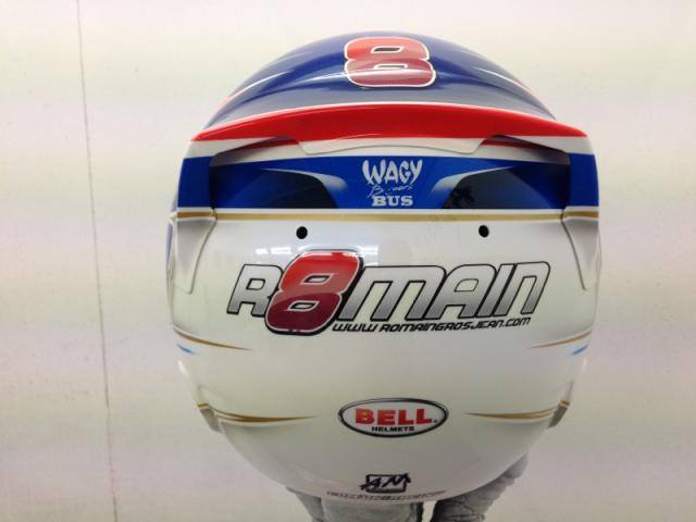 Kask Grosjeana na sezon 2014