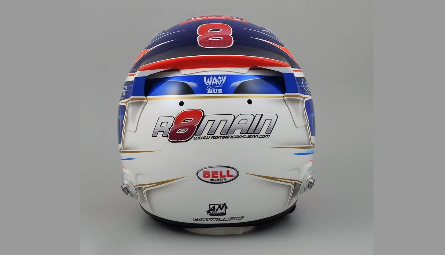 Kask Grosjeana na sezon 2014