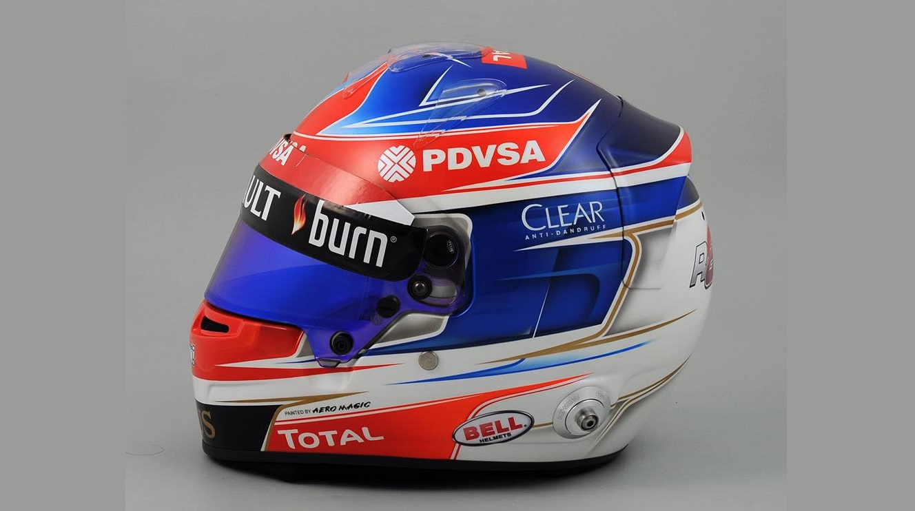 Kask Grosjeana na sezon 2014