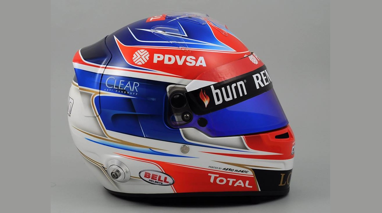 Kask Grosjeana na sezon 2014
