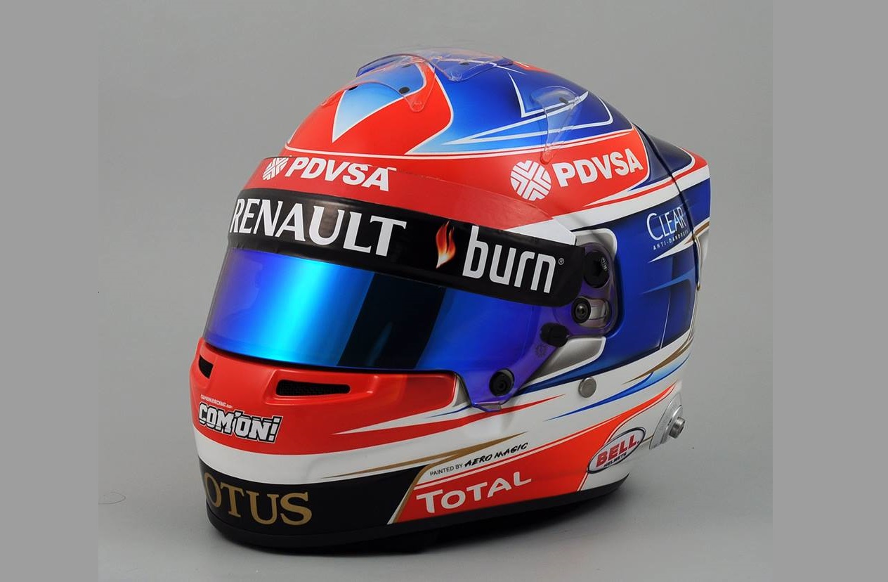 Kask Grosjeana na sezon 2014
