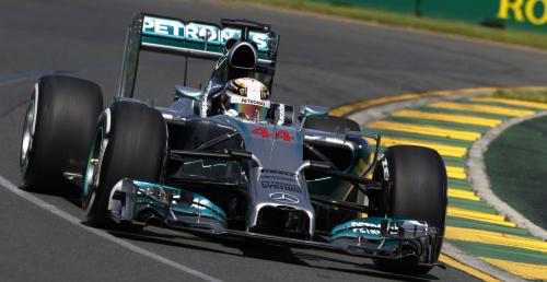 GP Australii - 2. trening: Dublet Mercedesa