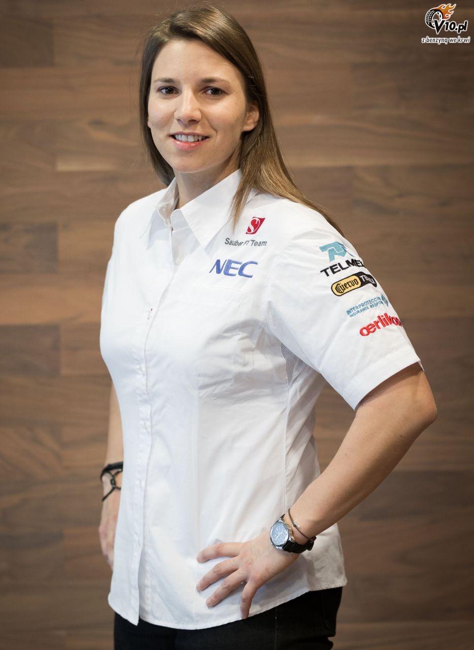 Simona de Silvestro nowym kierowc Saubera. Kolejna kobieta w F1
