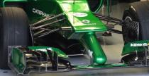 Caterham pokaza nowy bolid z szokujcym nosem