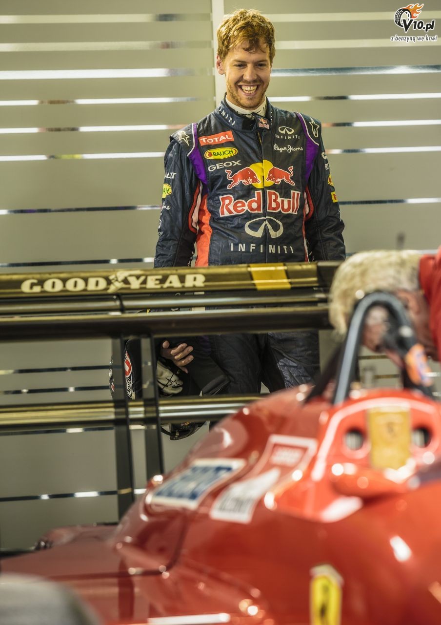 Vettel testuje bolid Ferrari - foto i wideo