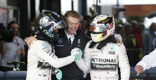 Rosberg: Hamilton jecha jak mistrz