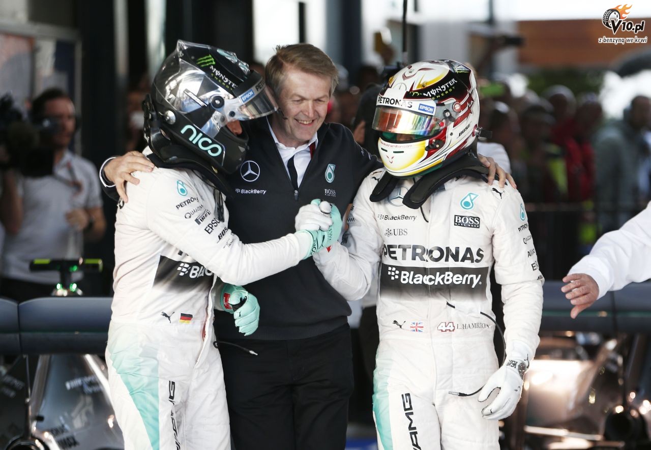 Rosberg: Hamilton jecha jak mistrz