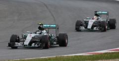 Mercedes typuje walk Hamiltona i Rosberga o tytu do samego koca