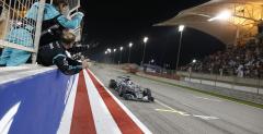 GP Bahrajnu - wycig: Hamilton ocala przed Raikkonenem