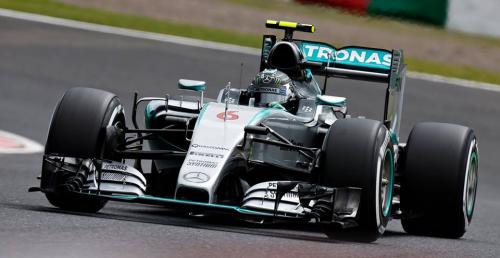 GP Japonii - kwalifikacje: Rosberg wygrywa po błędzie Hamiltona i potężnym wypadku Kwiata