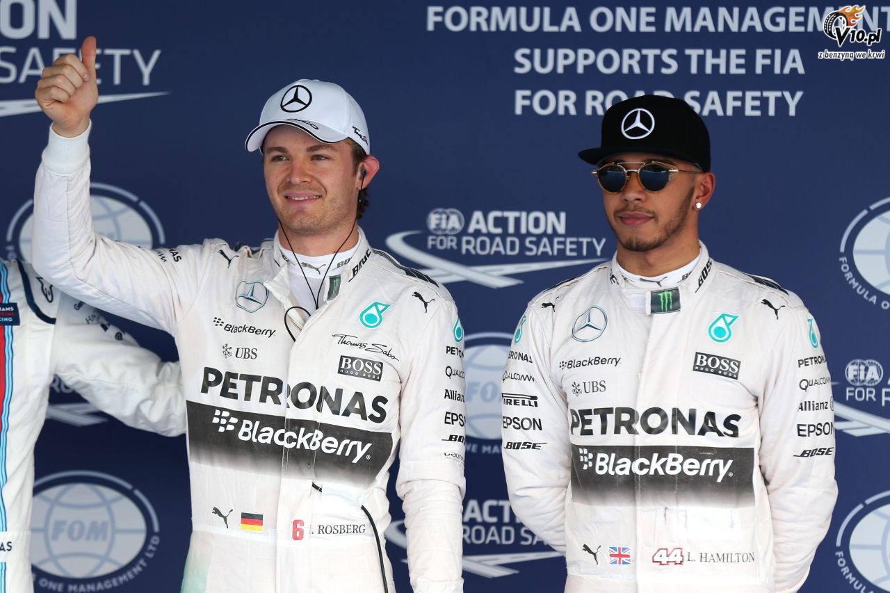 Hamilton nie mia nieustawionego bolidu