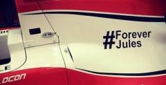 Kierowcy F1 przygotowali napisy w hodzie Bianchiemu na GP Wgier