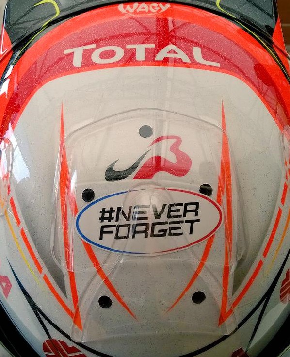 Kierowcy F1 przygotowali napisy w hodzie Bianchiemu na GP Wgier