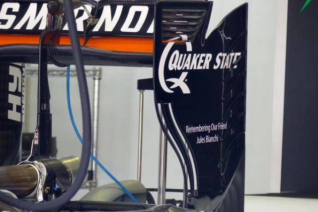Kierowcy F1 przygotowali napisy w hodzie Bianchiemu na GP Wgier