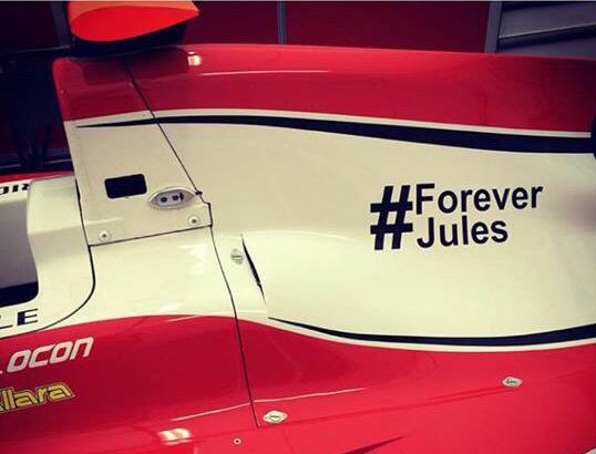 Kierowcy F1 przygotowali napisy w hodzie Bianchiemu na GP Wgier
