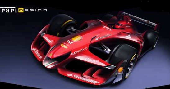 Futurystyczny bolid F1 autorstwa McLarena