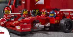 LEGO przygotowao bolidy Ferrari i McLarena z F1