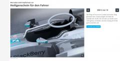 Mercedes proponuje obrcz nad gow kierowcy w bolidzie F1