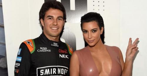 Zdjęcie dnia: Sergio Perez z Kim Kardashian