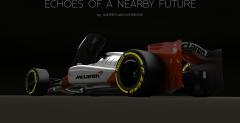 Futurystyczny bolid F1 z zamknitym kokpitem wg niezalenego projektanta