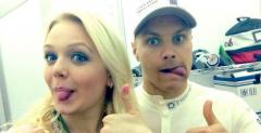 Bottas zarczony z pywaczk Emili Pikkaraisen