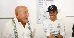 Lewis Hamilton, Sir Stirling Moss, kultowe bolidy Mercedesa i owal toru Monza