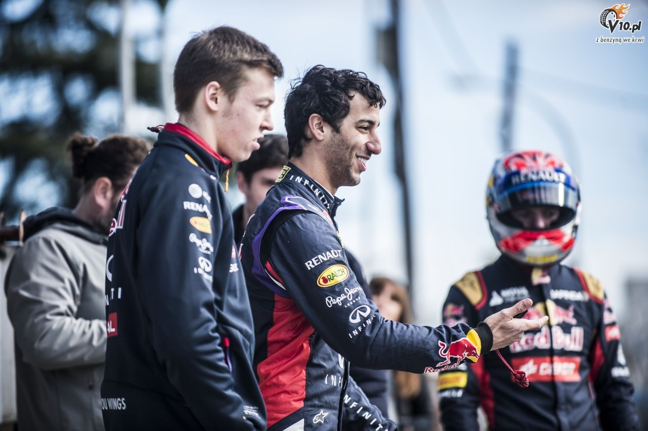 Kierowcy Red Bulla vs zawodnicy Toro Rosso - pojedynek na gokartach