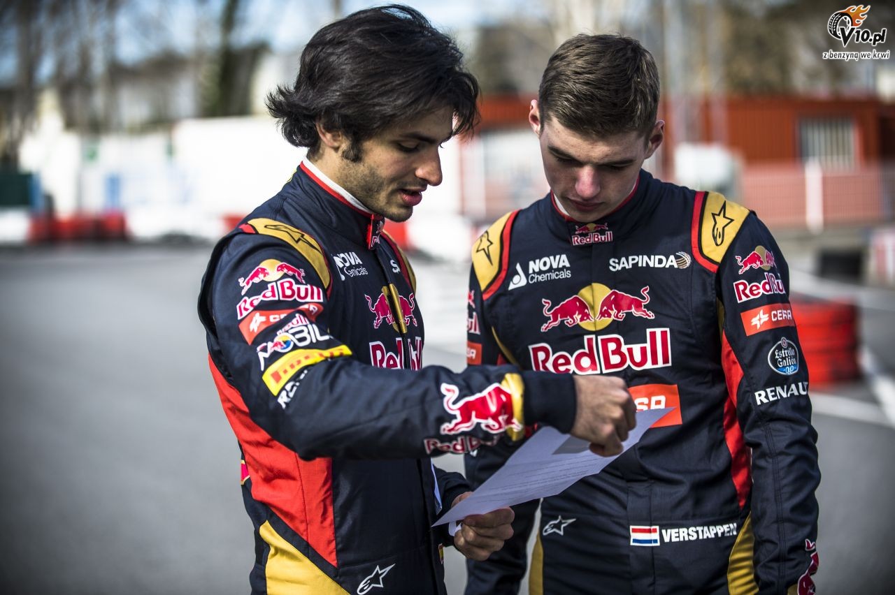 Kierowcy Red Bulla vs zawodnicy Toro Rosso - pojedynek na gokartach