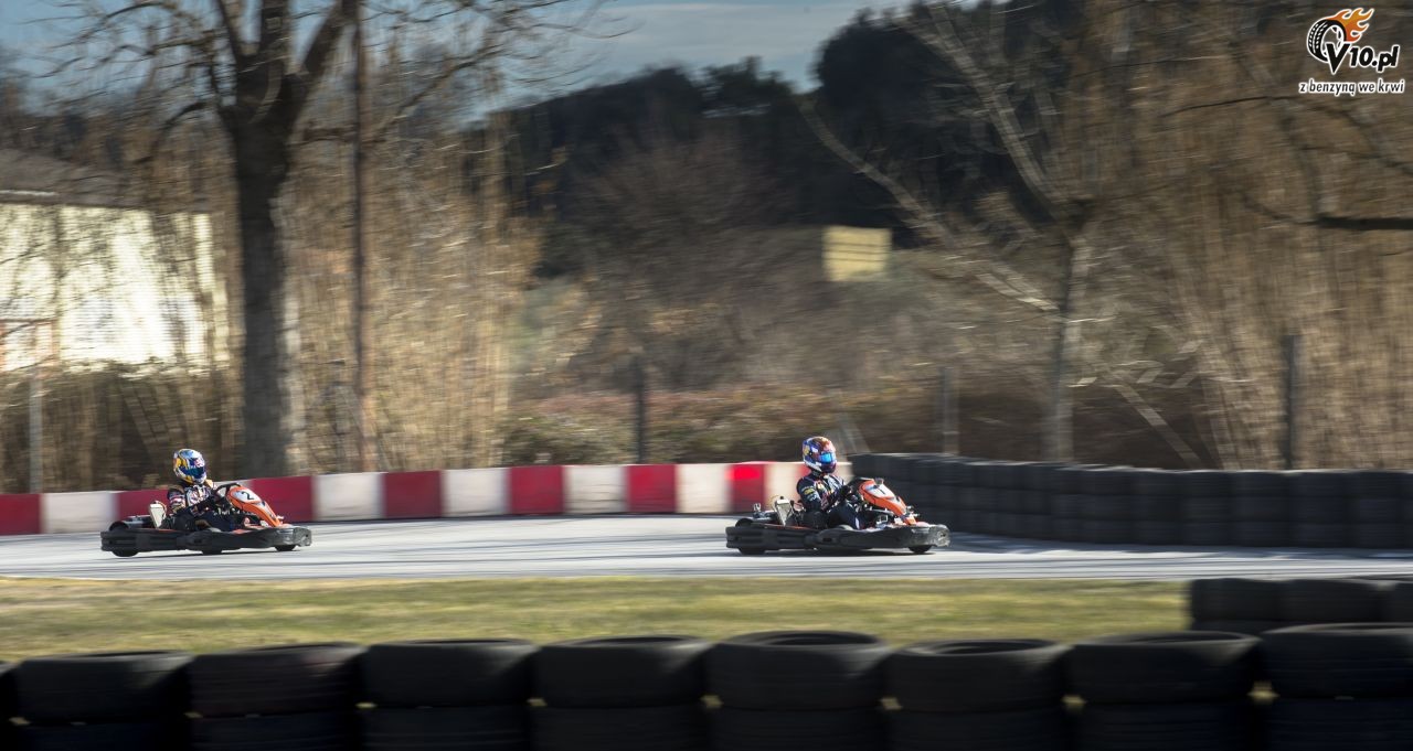 Kierowcy Red Bulla vs zawodnicy Toro Rosso - pojedynek na gokartach