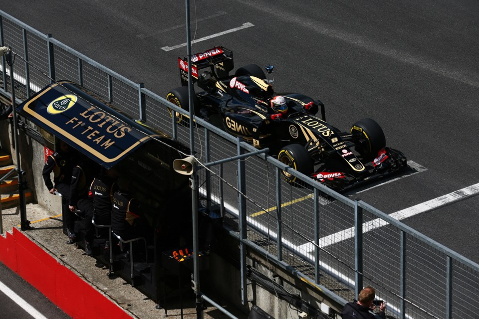 Bolidy Lotusa na torze Brands Hatch - zdj�cia