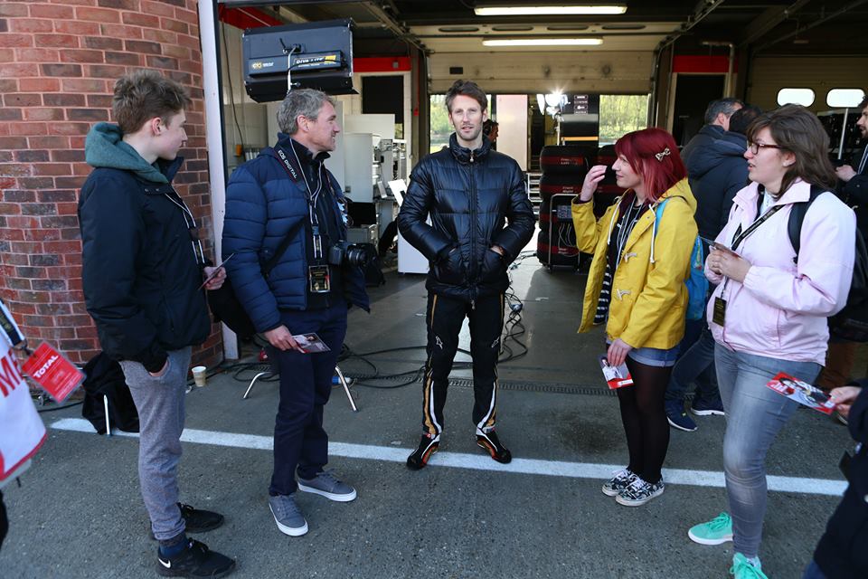 Bolidy Lotusa na torze Brands Hatch - zdjcia
