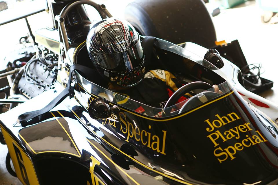Bolidy Lotusa na torze Brands Hatch - zdjcia